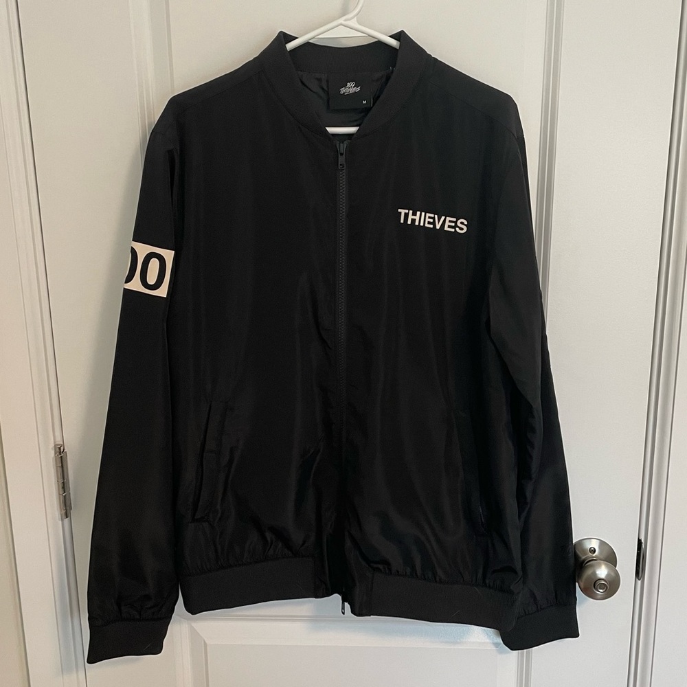 100 Thieves Numbers Collection Bomber Jacket 2021